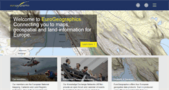 Desktop Screenshot of eurogeographics.org